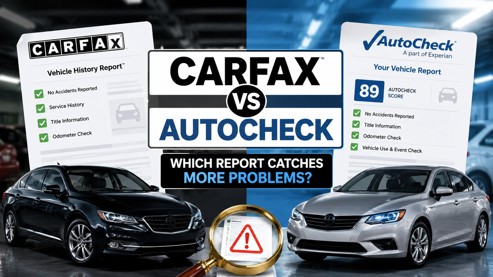 Carfax vs AutoCheck