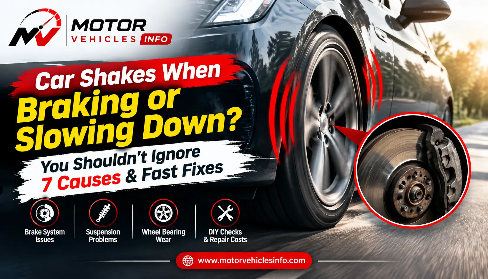 Car Shakes When Braking