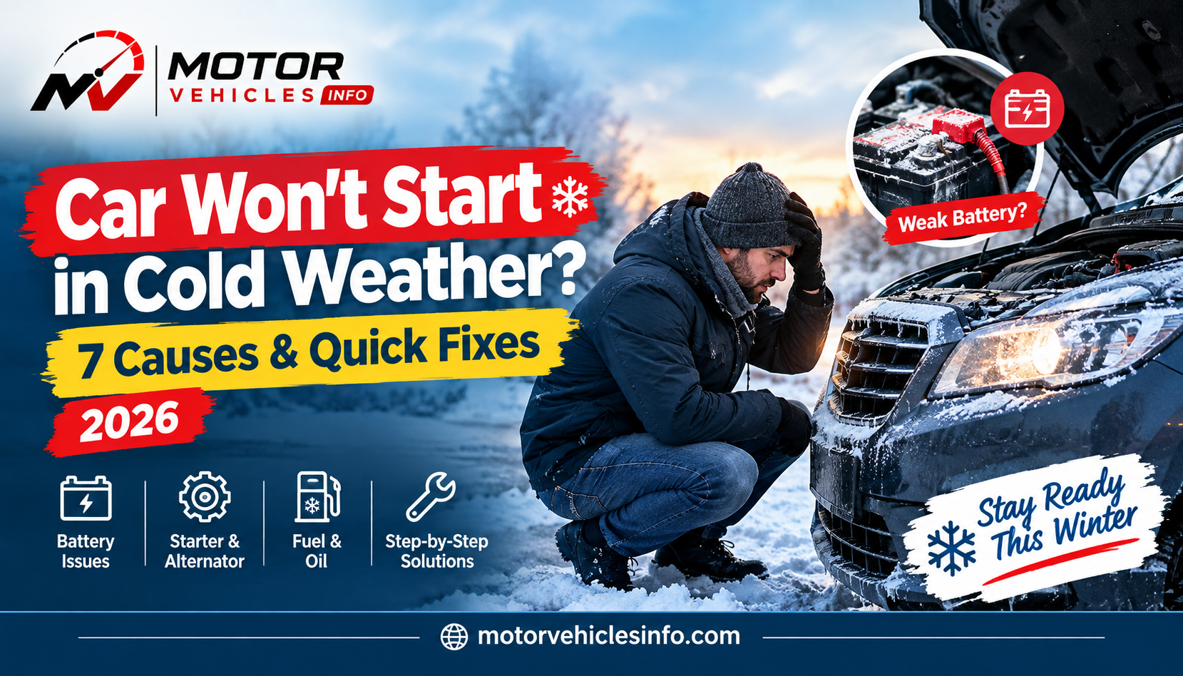 Car Won't Start in Cold